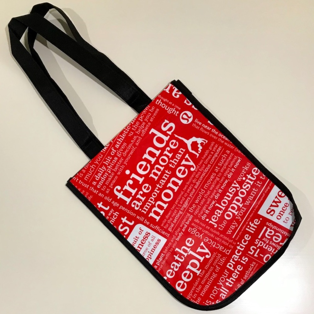 Lululemon Friends are More Important Than $$ Tote